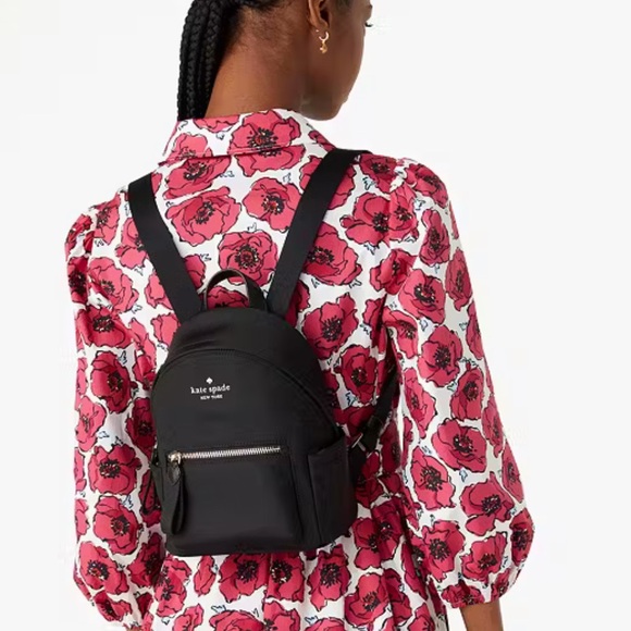 Kate spade Chelsea ksnyl mini backpack NWT with lanyard card holder/ clutch - Picture 6 of 12